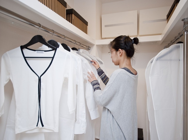 Large storage is available to all plan. Mr. K above to feel the comfort of a walk-in closet (company employee ・ 30s)