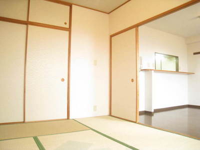 Living and room. Friendly Japanese-style room in the small children