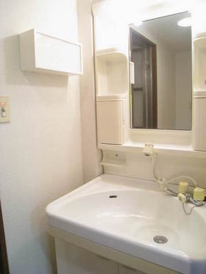 Washroom. Independent wash basin