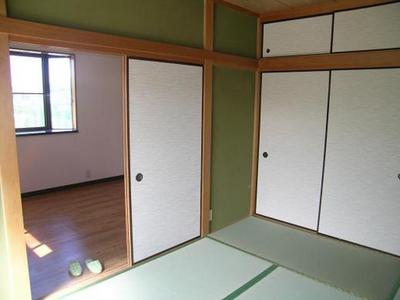 Living and room. There upper closet closet Japanese-style room