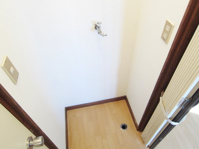 Other Equipment. Peace of mind even on a rainy day, Washing machine in the room