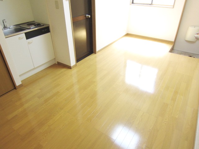 Living and room. The city is a time not very clean