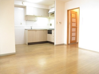 Living and room. Kitchen and integrated