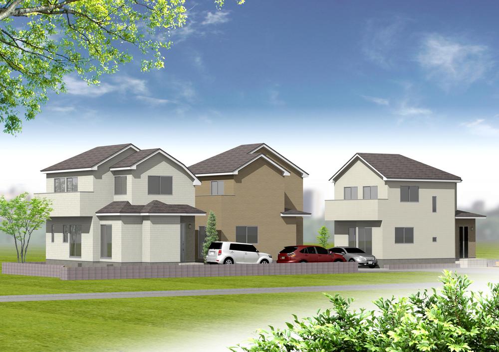 Rendering (appearance). A quiet residential Kawaguchi Angyohara 18,800,040 square meters more than ☆