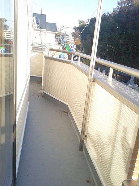 Balcony. Building 2 South-facing balcony