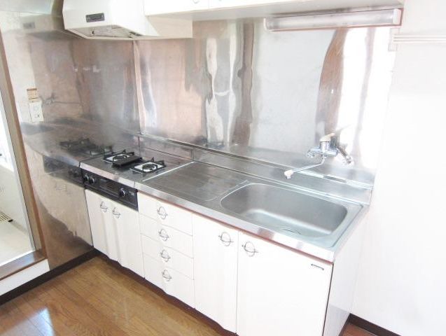 Kitchen. Convenient kitchen gas stove with