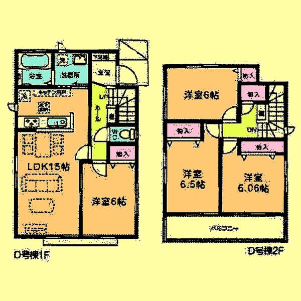Floor plan. 24,800,000 yen, 4LDK, Land area 115.14 sq m , Building area 93.98 sq m located view in addition to this, It will be provided by the hope of design books, such as layout.