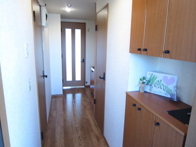 Entrance. Human sensor with lighted