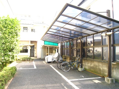 Other common areas. Covered bicycle shed