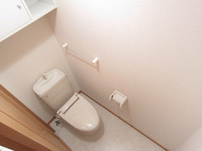 Toilet. Warm water cleaning toilet seat with