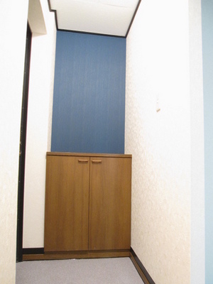 Entrance. Refreshing entrance incorporating the accent Cross ☆