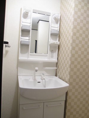Washroom. Tsu was shampoo dresser newly established!