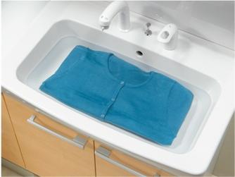 Wash basin, toilet.  [Image] It is the size of the image. 