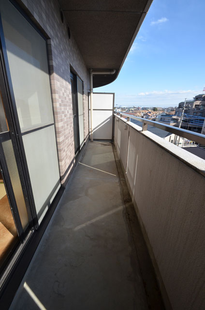 Balcony. South-facing with a bright balcony