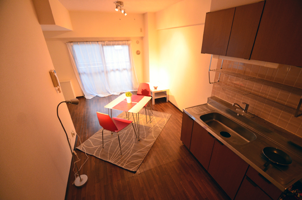 Kitchen. Around usability of looks good kitchen.