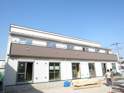 Building appearance. South-facing sunny