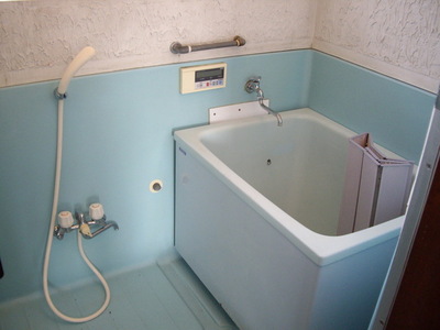 Bath. You can save water in a compact bathtub
