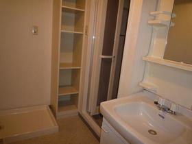 Washroom. There washbasin independent