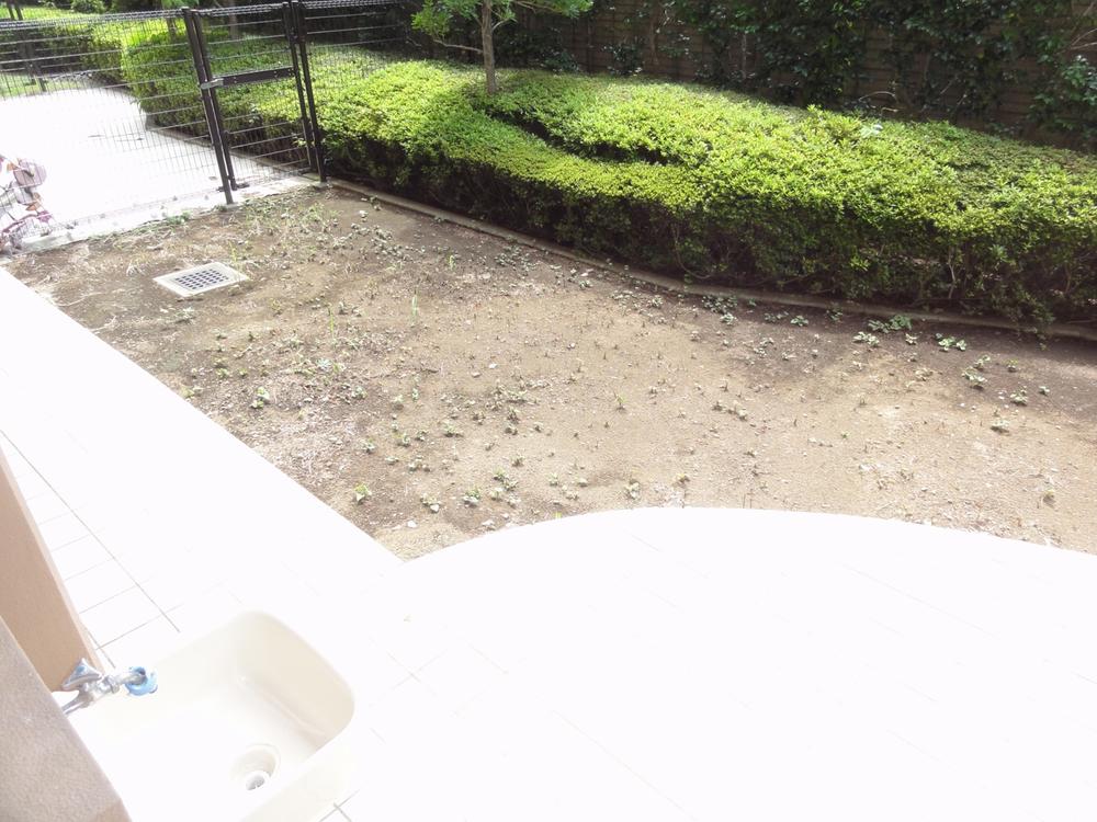 Garden. Local (July 2013) Shooting South-facing private garden Summer, How is it even in the children's private pool ...