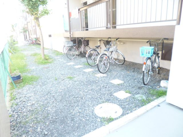 Other common areas. Bicycle-parking space