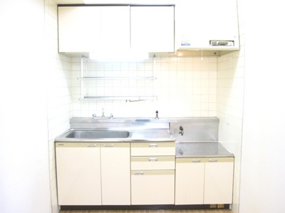 Kitchen. Large kitchen storage space