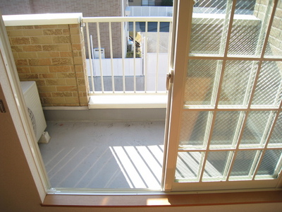 Balcony. South-facing balcony