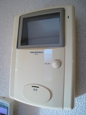 Security. TV monitor phones glance visitors who can be confirmed in the