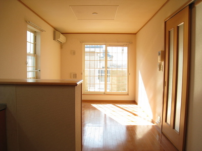 Living and room. Corner room, Bright living room of the two-sided lighting