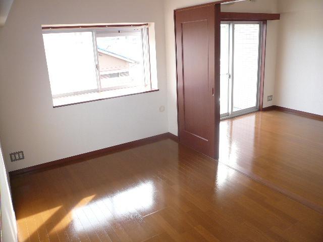 Other room space. It opens the sliding door, You can use it as 1LDK.