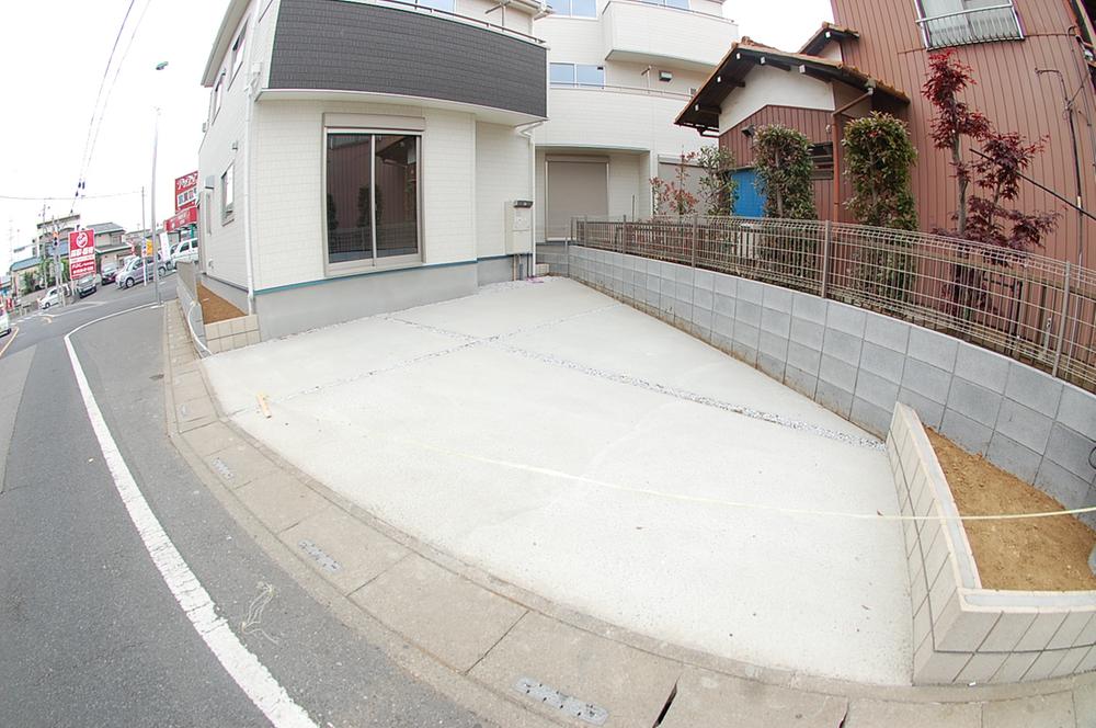 Parking lot. Car space 2 cars