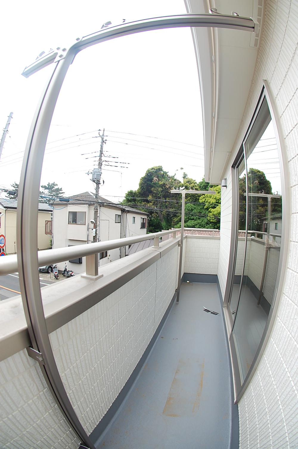 Balcony. Two-sided balcony