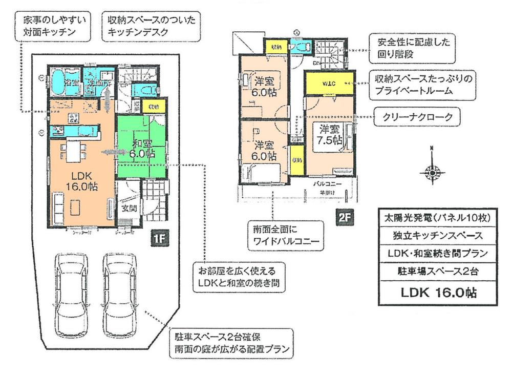 Floor plan. (4 Building), Price 37,900,000 yen, 4LDK, Land area 113.09 sq m , Building area 101.85 sq m