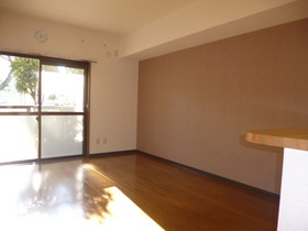 Living and room. Bright living room ・ Accent Cross use