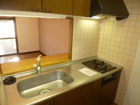 Kitchen. Two-burner gas system Kitchen. 