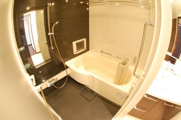 Bathroom. Bathroom with TV