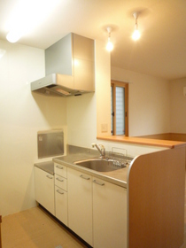 Kitchen. A feeling of opening the kitchen