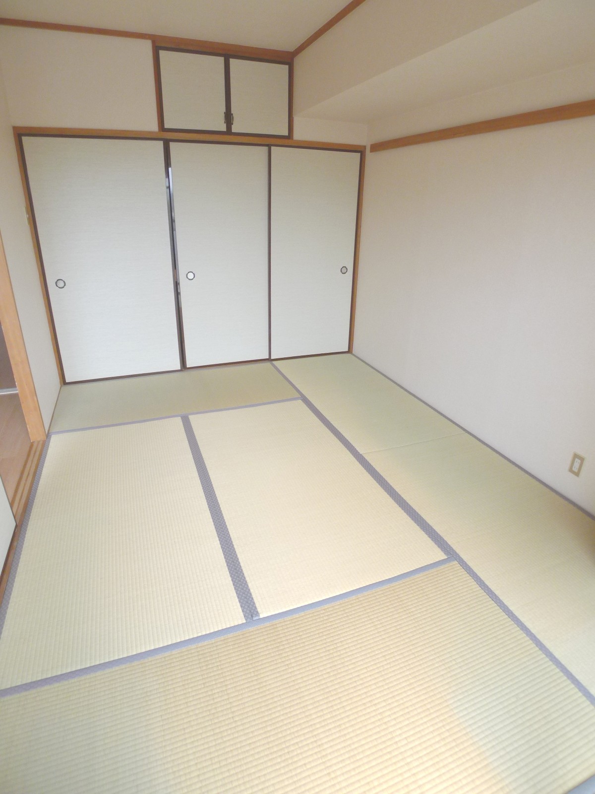 Living and room. Tatami is calm ne