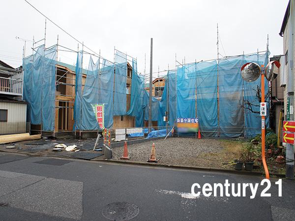 Local photos, including front road. 12 / 21 shooting Completion of framework