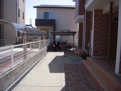 Other common areas. Bicycle-parking space