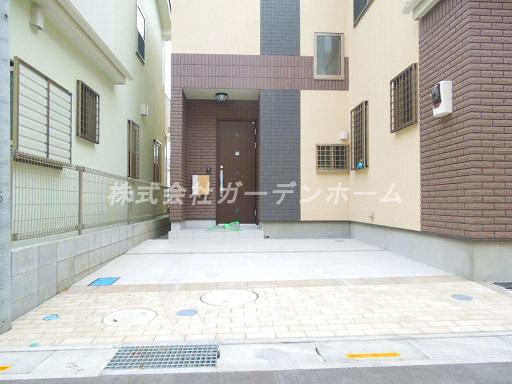 Parking lot. Spacious car space