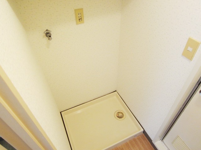 Other Equipment. Washing machine in the room of the peace of mind on a rainy day