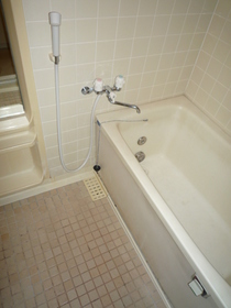 Bath. Bathroom with additional heating function