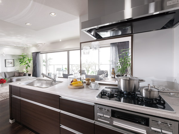 Kitchen.  [kitchen] Adopt the enamel panel to keep around dirt tend kitchen always clean. It is also convenient to use magnet.