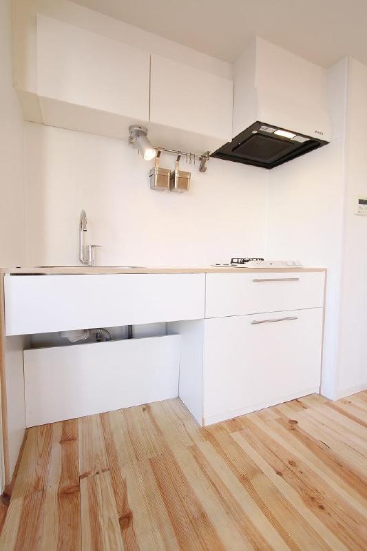 Kitchen. Fashionable as part of the interior rather than the workplace of the kitchen