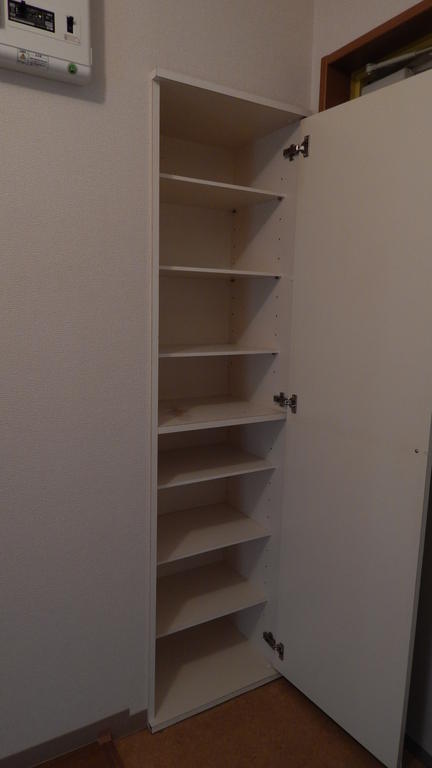 Entrance. Yes footwear box