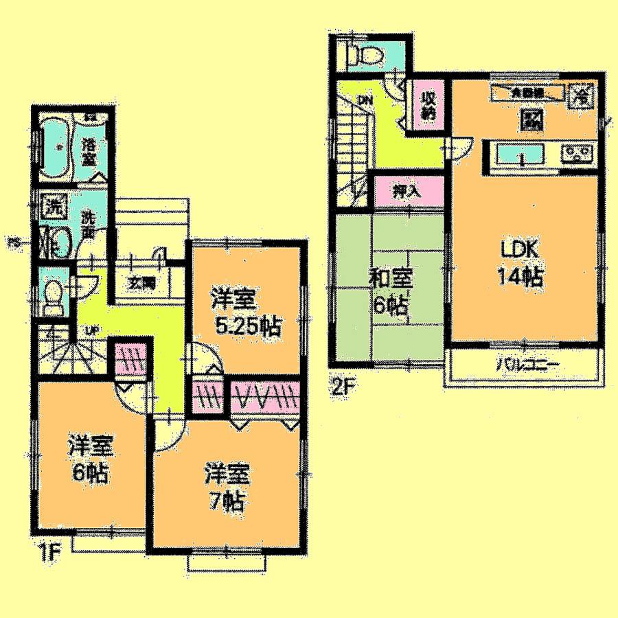 Floor plan. 24,800,000 yen, 4LDK, Land area 109.99 sq m , Building area 93.57 sq m located view in addition to this, It will be provided by the hope of design books, such as layout. 