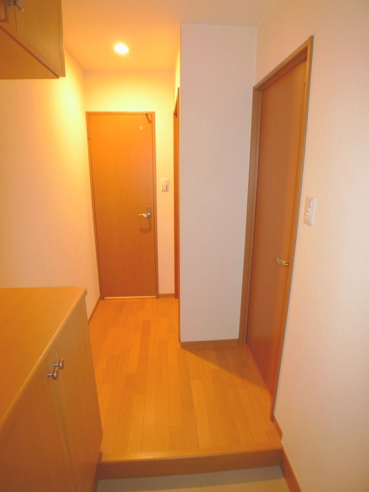 Entrance. With sensor lighting