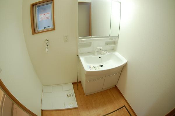 Wash basin, toilet. Wash basin with a shower of big success in the morning of the dressing