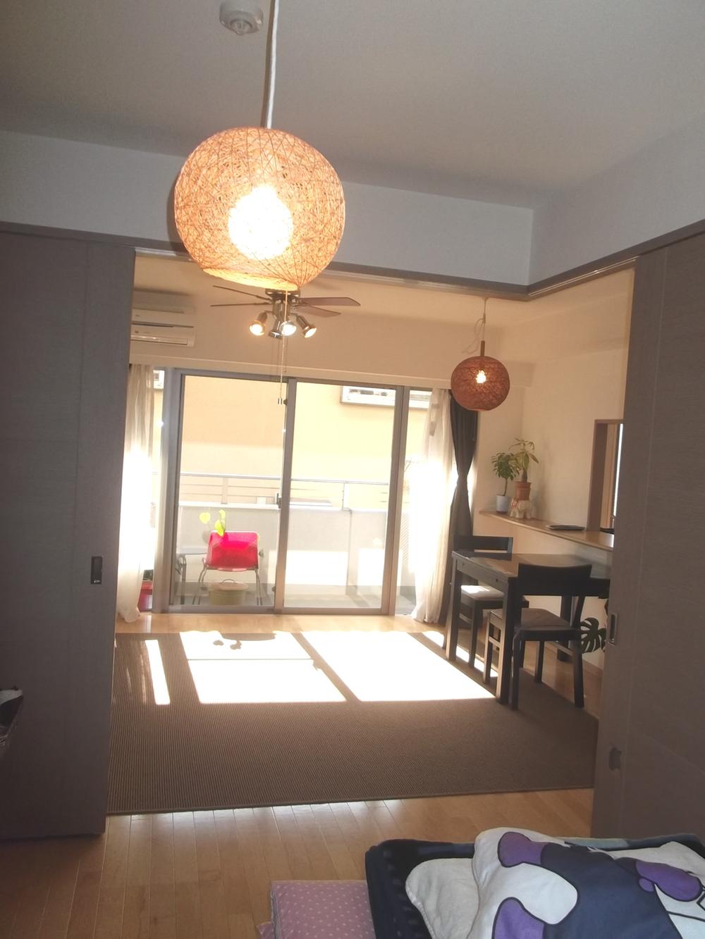 Non-living room. Bright house that shines the sun