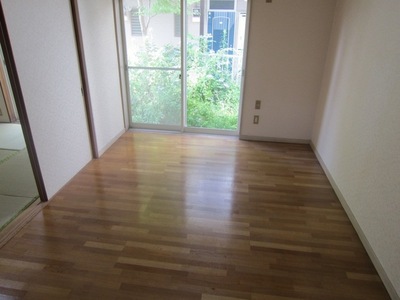 Living and room. Facing the veranda